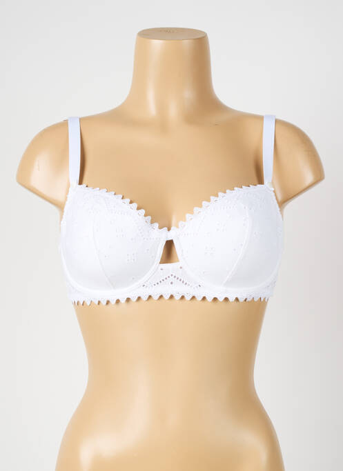 Soutien-gorge blanc MAISON LEJABY pour femme