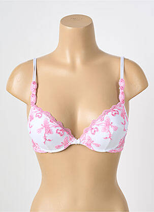 Soutien-gorge haut soutien-gorge push-up haut soutien-gorge push-up blanc AMBRA femme