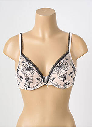 Soutien-gorge broderie haut soutien-gorge moulé rose MARIE JO femme