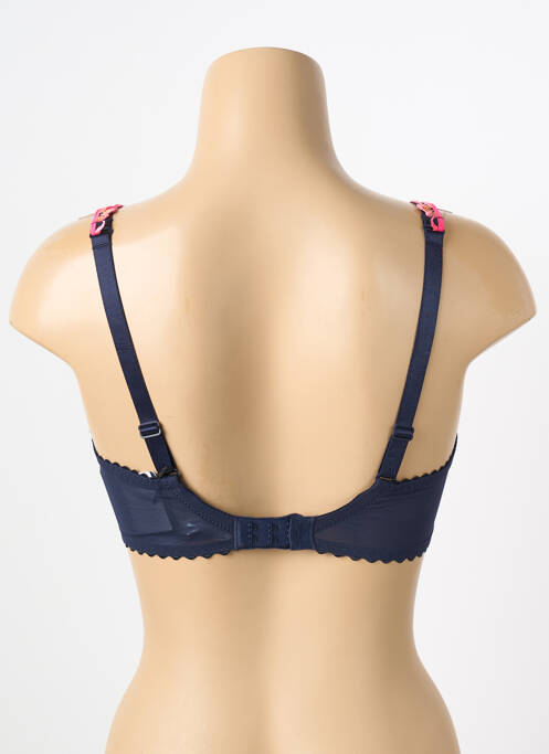 Soutien-gorge broderie haut soutien-gorge emboitant bleu PRIMA DONNA femme