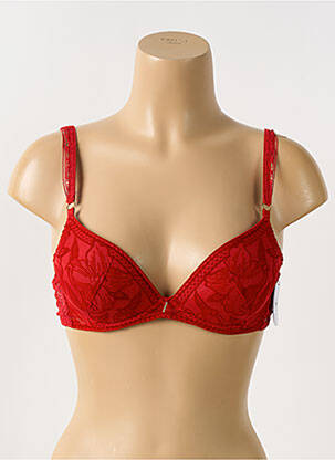 Soutien-gorge haut soutien-gorge push-up haut soutien-gorge push-up rouge AUBADE femme