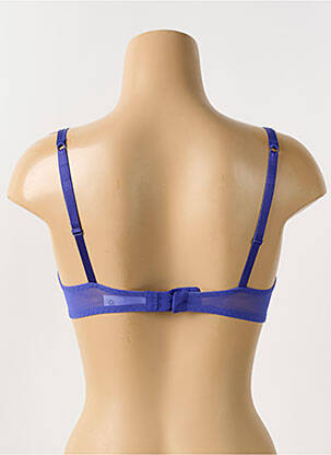 Soutien-gorge sans armature haut soutien-gorge push-up bleu MAISON LEJABY femme