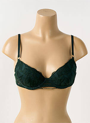 Soutien-gorge tissage dentelle vert AUBADE femme