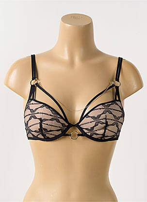 Soutien-gorge haut soutien-gorge push-up haut soutien-gorge push-up noir CHANTELLE femme