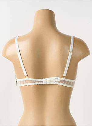 Soutien-gorge broderie haut soutien-gorge moulé blanc AUBADE femme