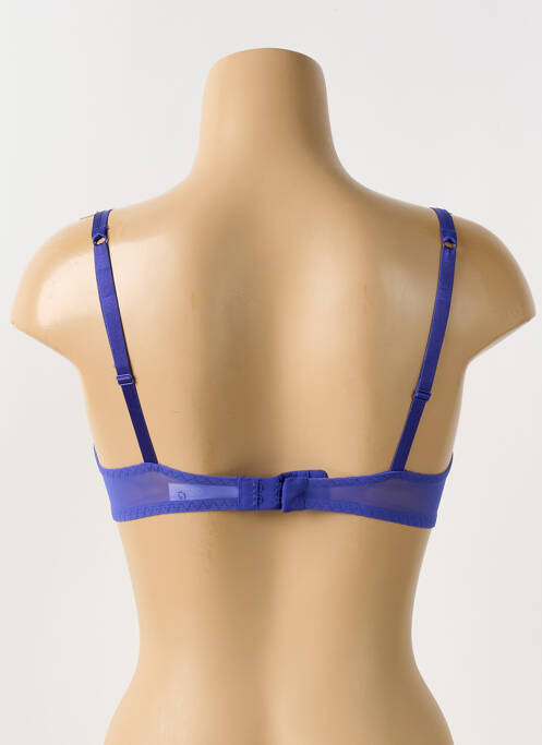 Soutien-gorge sans armature haut soutien-gorge push-up bleu MAISON LEJABY femme