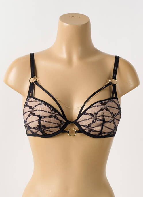 Soutien-gorge haut soutien-gorge push-up haut soutien-gorge push-up noir CHANTELLE femme
