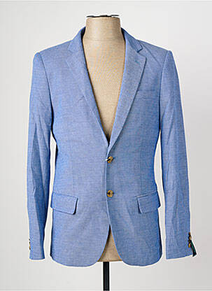 Blazer coupe cintrée bleu SCOTCH & SODA homme