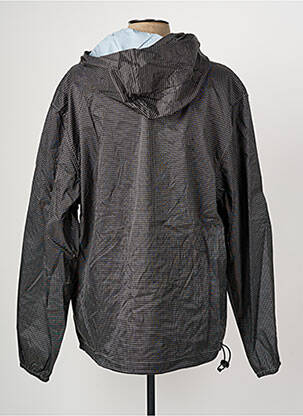 Coupe-vent manches longues a capuche noir NICCE homme
