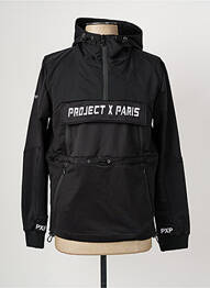 Coupe-vent poches a capuche noir PROJECT X PARIS homme