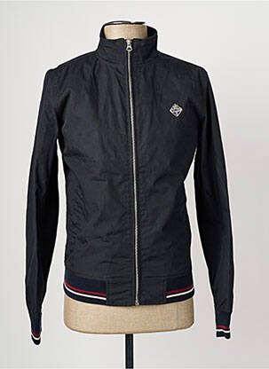 Blouson noir SCHOTT pour homme