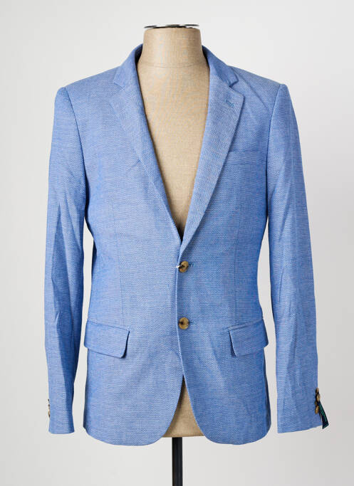 Blazer bleu SCOTCH & SODA pour homme