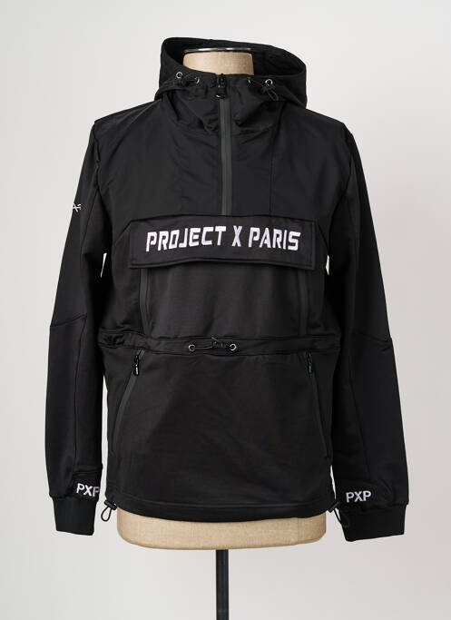 Coupe-vent noir PROJECT X PARIS pour homme