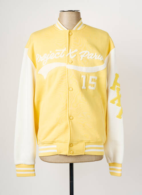 Veste casual jaune PROJECT X PARIS pour homme