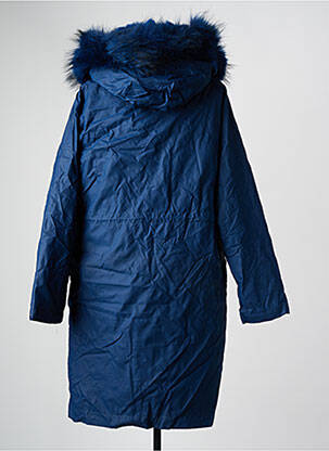 Parka manches longues a capuche bleu O.P.D.V (ON PARLE DE VOUS) femme
