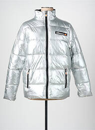 Doudoune poches sans capuche argent ELLESSE femme