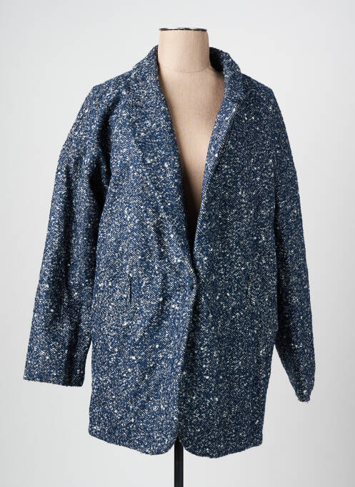 Manteau long bleu SIXTY SEVEN pour femme