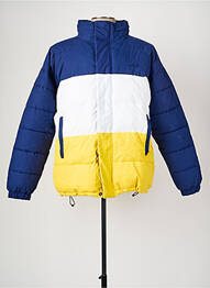 Doudoune manches longues sans capuche bleu SCHOTT homme