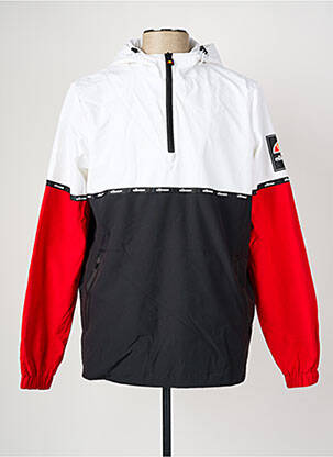 Imperméable coupe droite a capuche noir ELLESSE homme