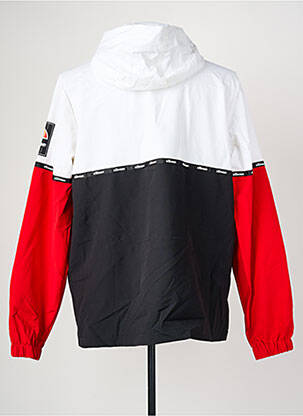 Imperméable coupe droite a capuche noir ELLESSE homme