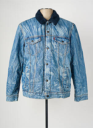 Veste casual fermeture boutonnée sur le devant bleu LEVIS homme
