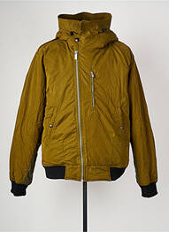 Parka poignets bords-côtes a capuche marron SCOTCH & SODA homme