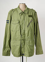 Parka sans capuche sans capuche vert DN.SIXTY SEVEN homme
