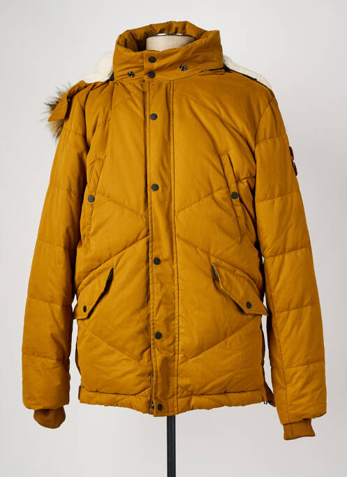 Doudoune jaune TEDDY SMITH pour homme