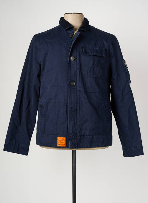 Veste casual bleu BOMBERS pour homme