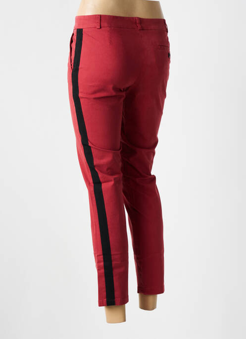 Pantalon chino rouge LEON & HARPER pour femme