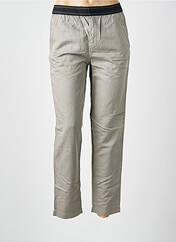 Pantalon slim gris LEON & HARPER pour femme seconde vue