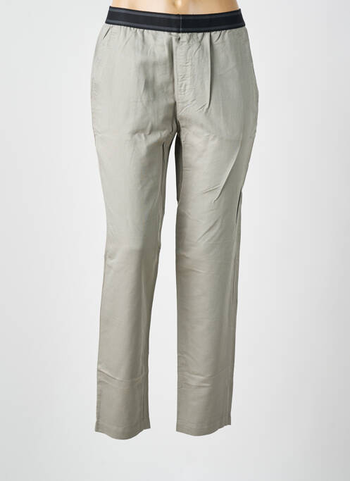 Pantalon 7/8 gris LEON & HARPER pour femme