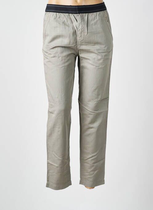 Pantalon slim gris LEON & HARPER pour femme