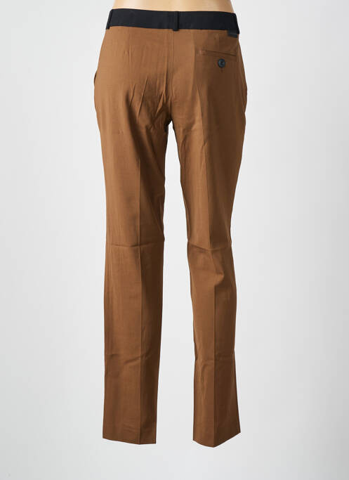 Pantalon chino marron LEON & HARPER femme