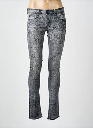 Jeans coupe slim gris CIMARRON pour femme