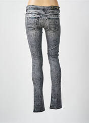 Jeans coupe slim gris CIMARRON pour femme seconde vue