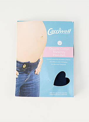 Ceinture coutures renforcées bleu CARRIWELL femme
