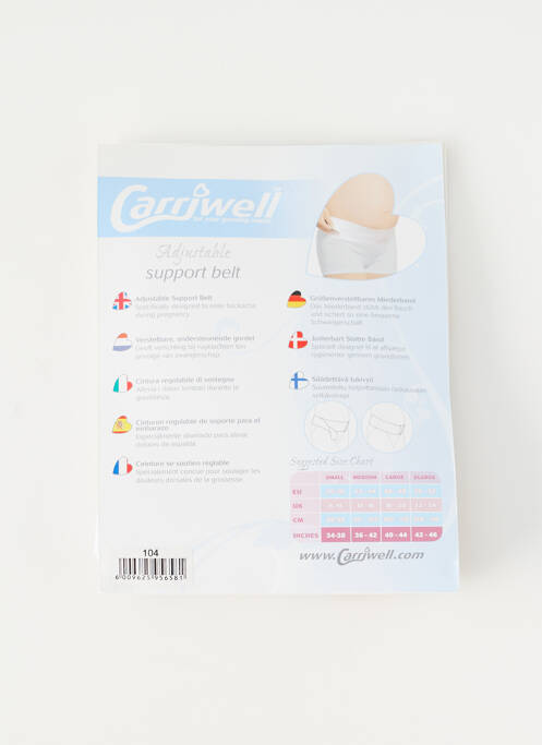 Ceinture blanc CARRIWELL pour femme