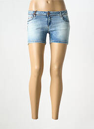 Short tissage denim taille basse bleu DN.SIXTY SEVEN femme