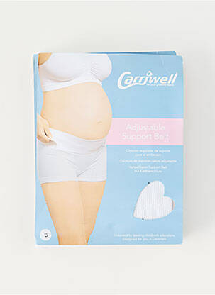 Ceinture coutures renforcées blanc CARRIWELL femme