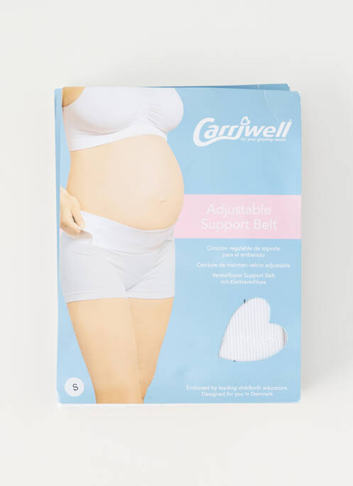 Ceinture blanc CARRIWELL pour femme