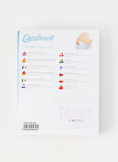 Ceinture blanc CARRIWELL pour femme