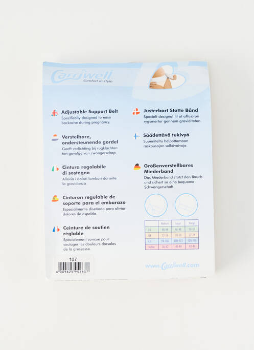 Ceinture blanc CARRIWELL pour femme