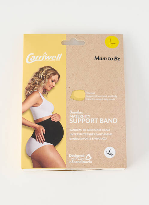 Ceinture blanc CARRIWELL pour femme