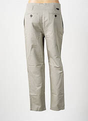 Pantalon droit gris LEON & HARPER pour femme seconde vue