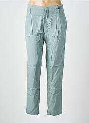 Pantalon droit vert LEON & HARPER femme seconde vue