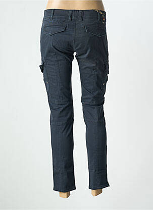 Pantalon cargo slim taille normale bleu FIVE PM femme