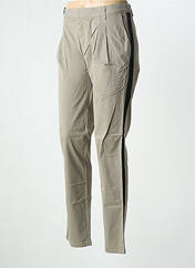 Pantalon chino beige LEON & HARPER pour femme seconde vue