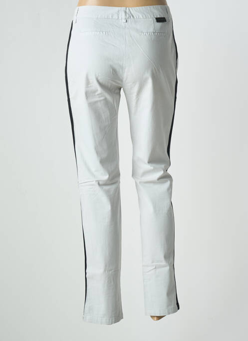 Pantalon chino gris LEON & HARPER pour femme