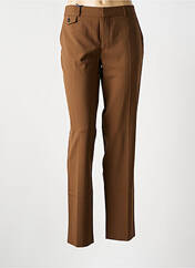 Pantalon 7/8 marron LEON & HARPER pour femme seconde vue